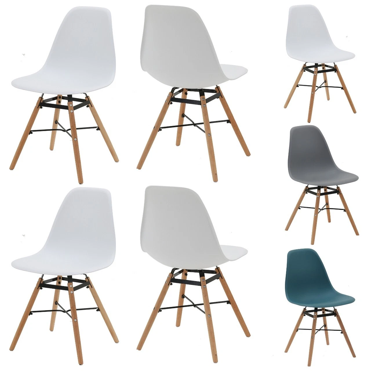 Dining Chairs Designer Office Kitchen Set of 2/4 F